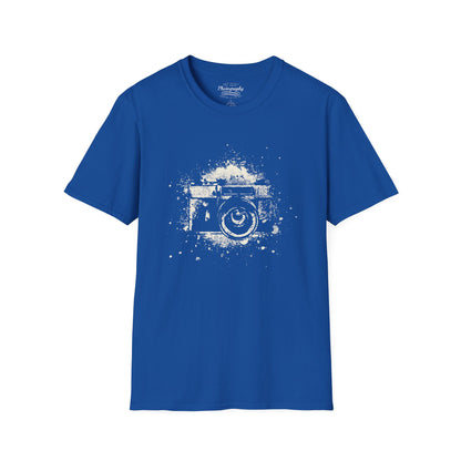 0016. Watercolor Painted Camera Unisex T-Shirt