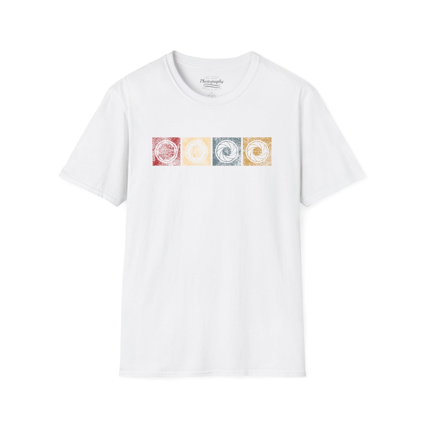 0038. Colorful Photography Apertures Unisex T-Shirt