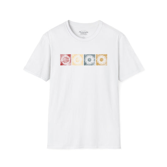 0038. Colorful Photography Apertures Unisex T-Shirt