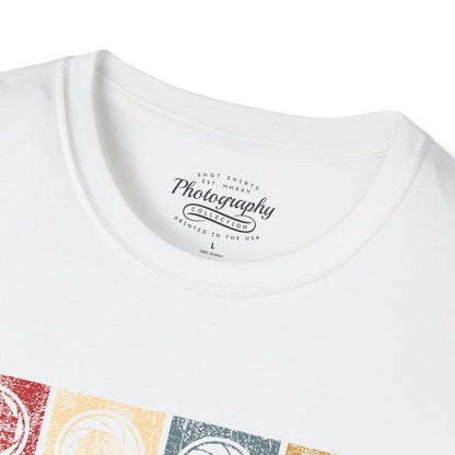 0038. Colorful Photography Apertures Unisex T-Shirt