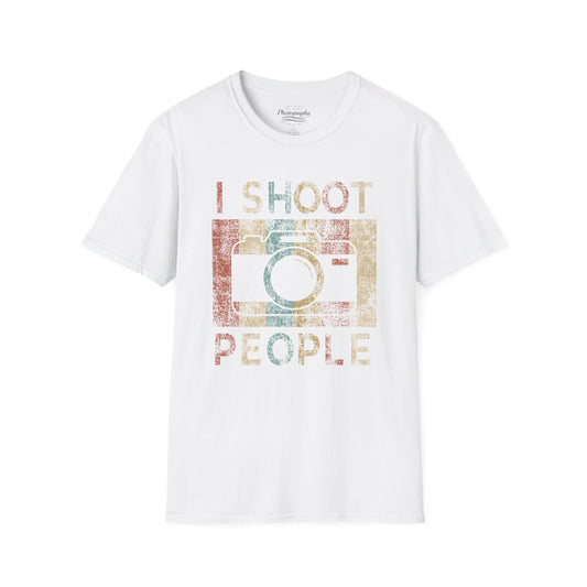 0045. I Shoot People Photo Camera Unisex T-Shirt
