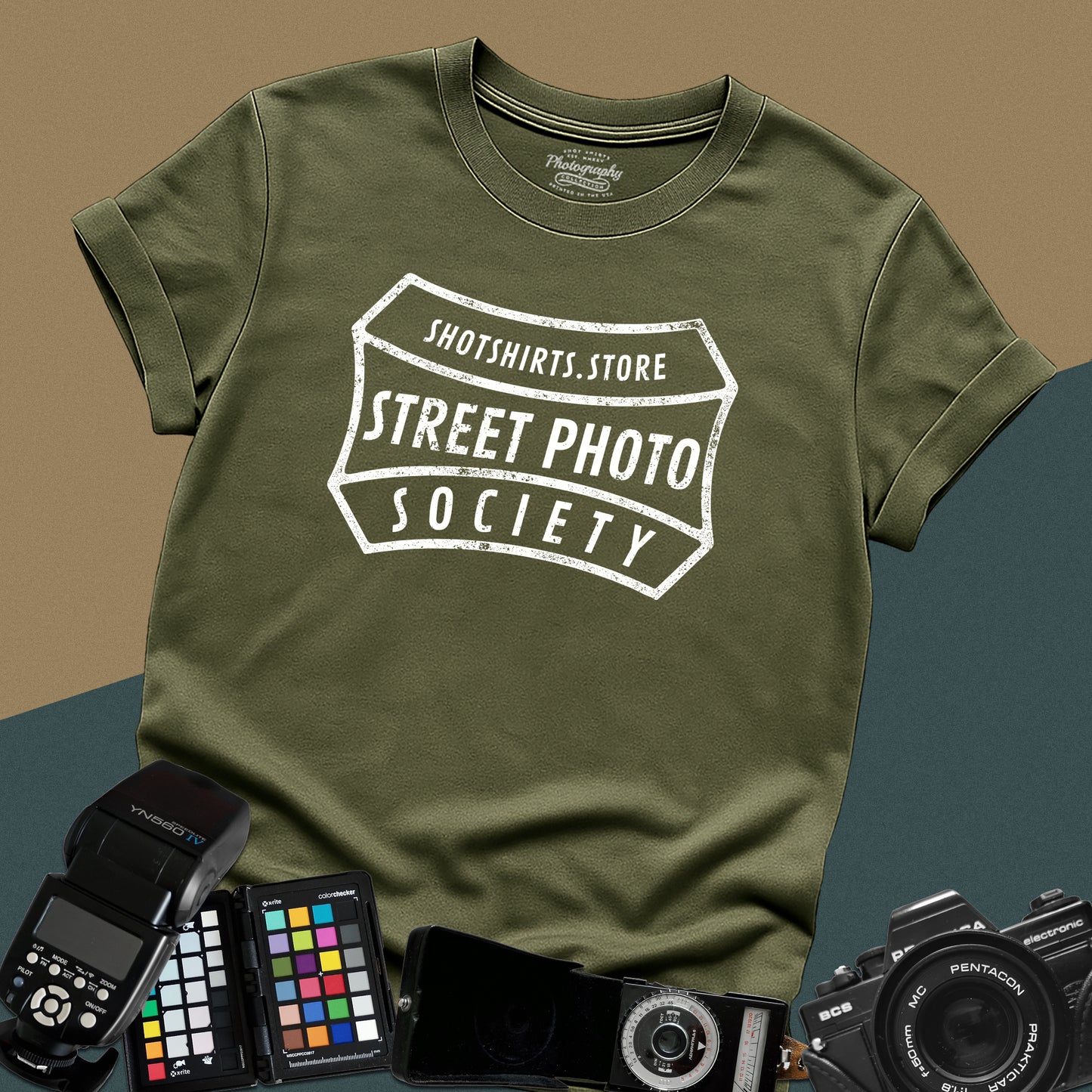 0112. Street Photography Society T-Shirt — For Street Photographers
