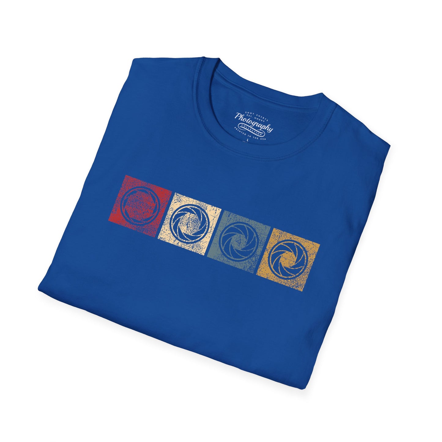 0038. Colorful Photography Apertures Unisex T-Shirt