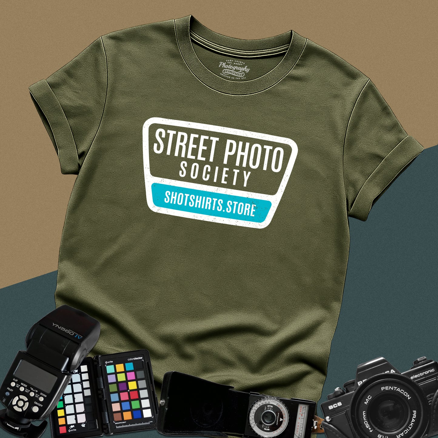 0115. Street Photography Society T-Shirt — For Street Photographers
