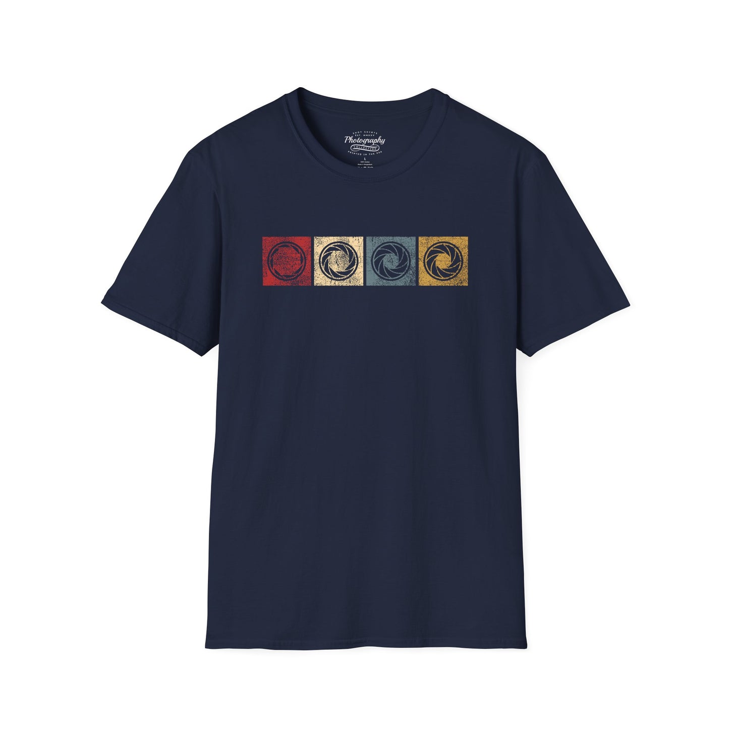 0038. Colorful Photography Apertures Unisex T-Shirt