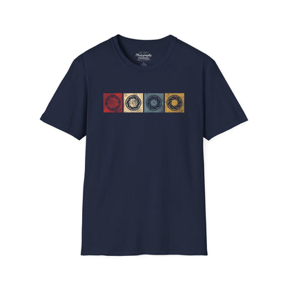 0038. Colorful Photography Apertures Unisex T-Shirt