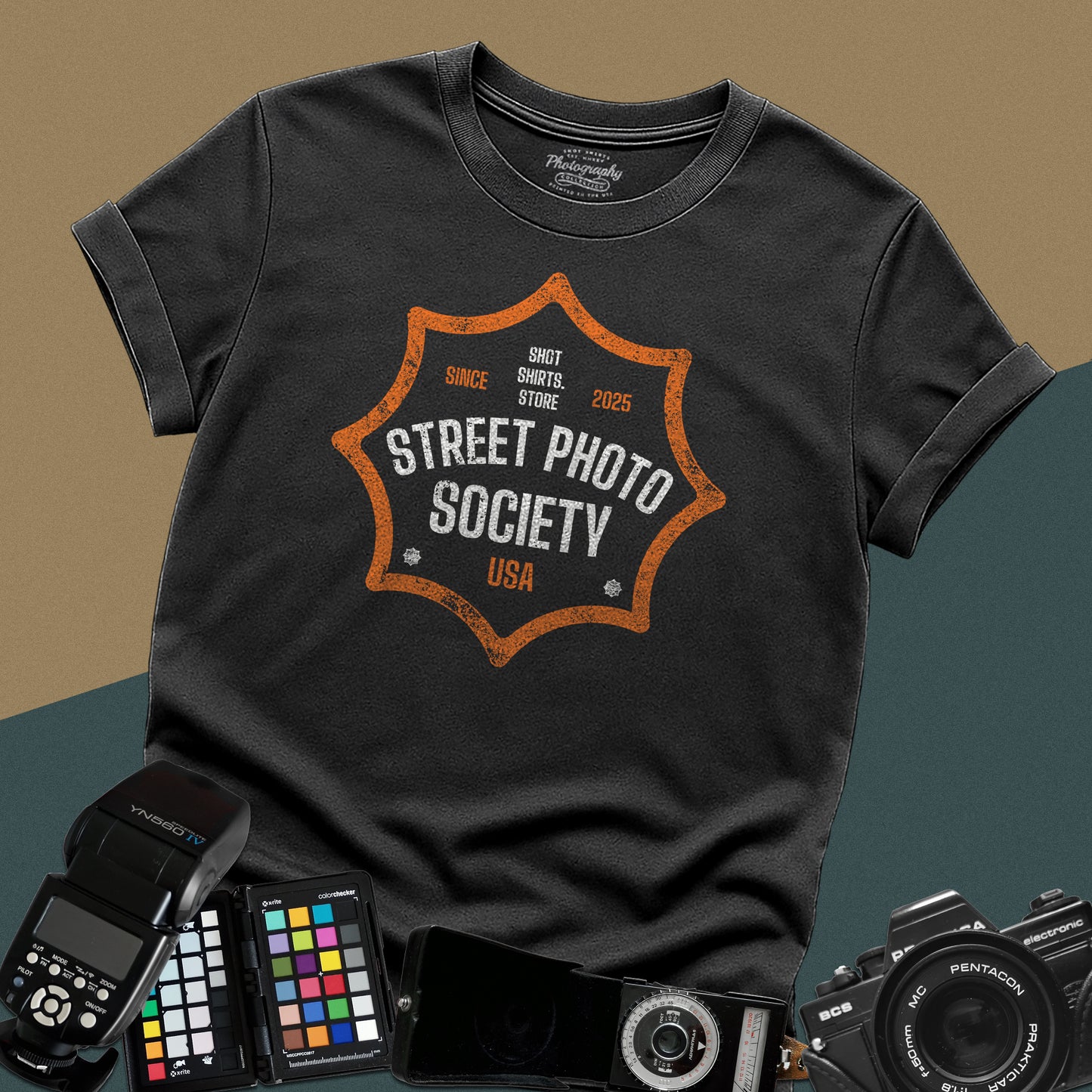 0116. Street Photography Society T-Shirt — For Street Photographers