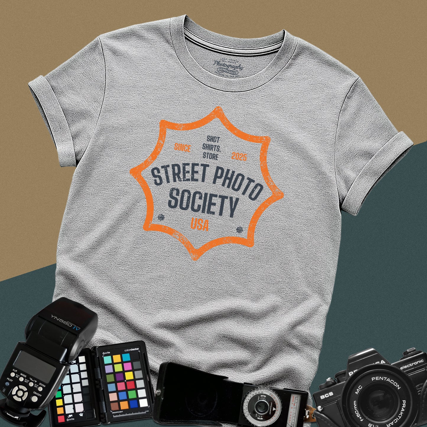 0116. Street Photography Society T-Shirt — For Street Photographers