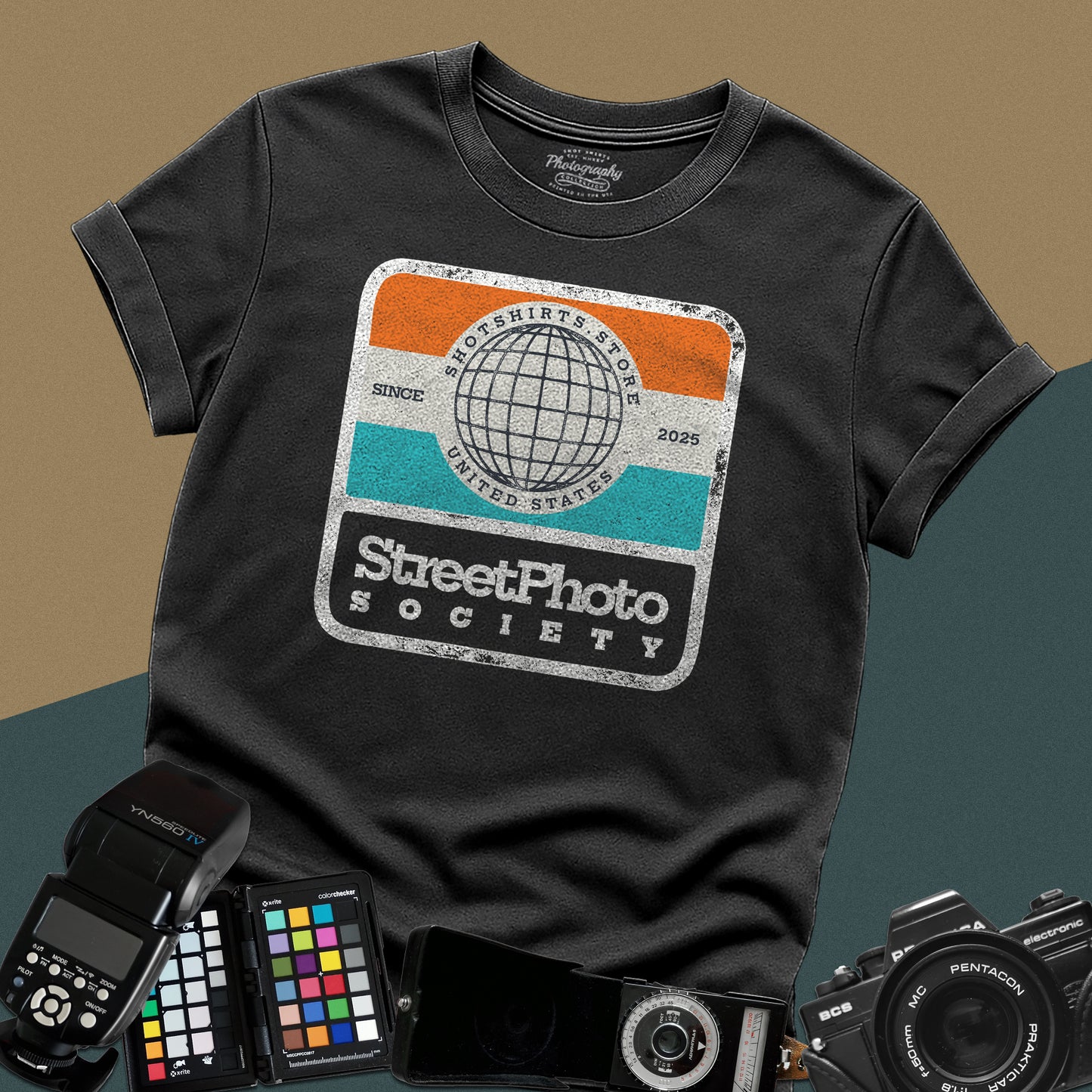 0117. Street Photography Society T-Shirt — For Street Photographers