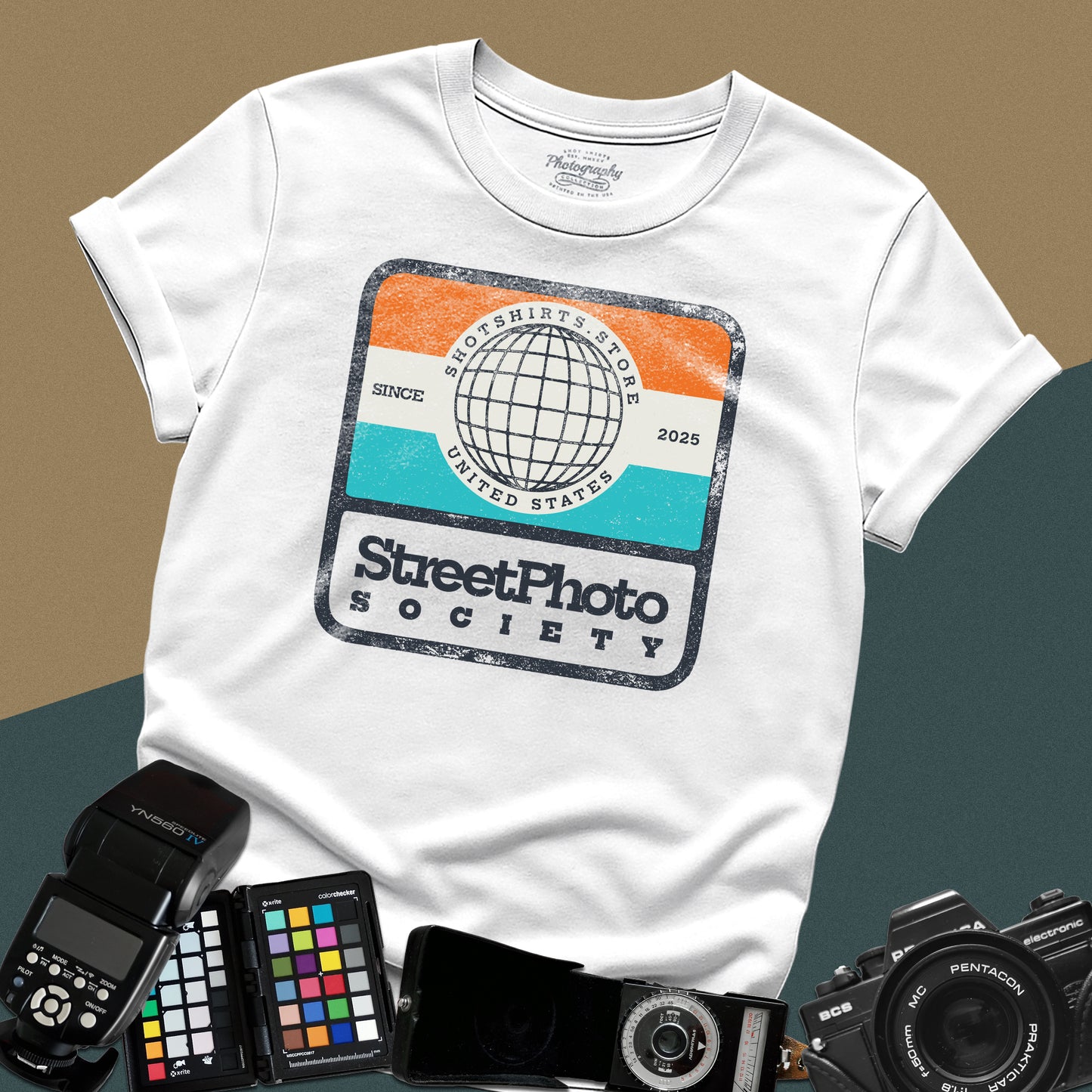 0117. Street Photography Society T-Shirt — For Street Photographers