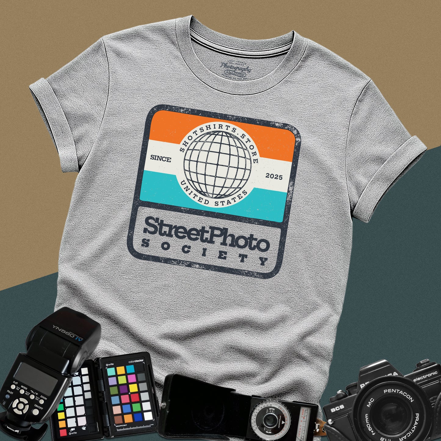0117. Street Photography Society T-Shirt — For Street Photographers