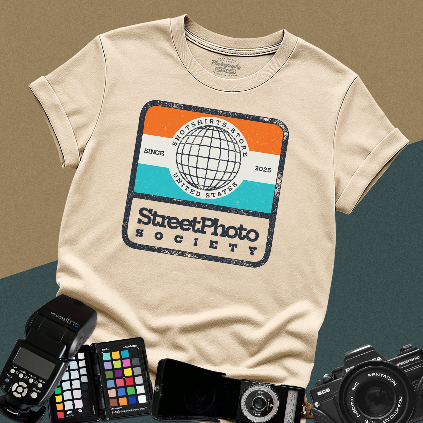 0117. Street Photography Society T-Shirt — For Street Photographers