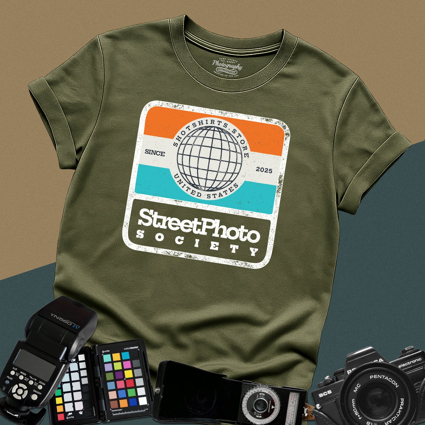 0117. Street Photography Society T-Shirt — For Street Photographers