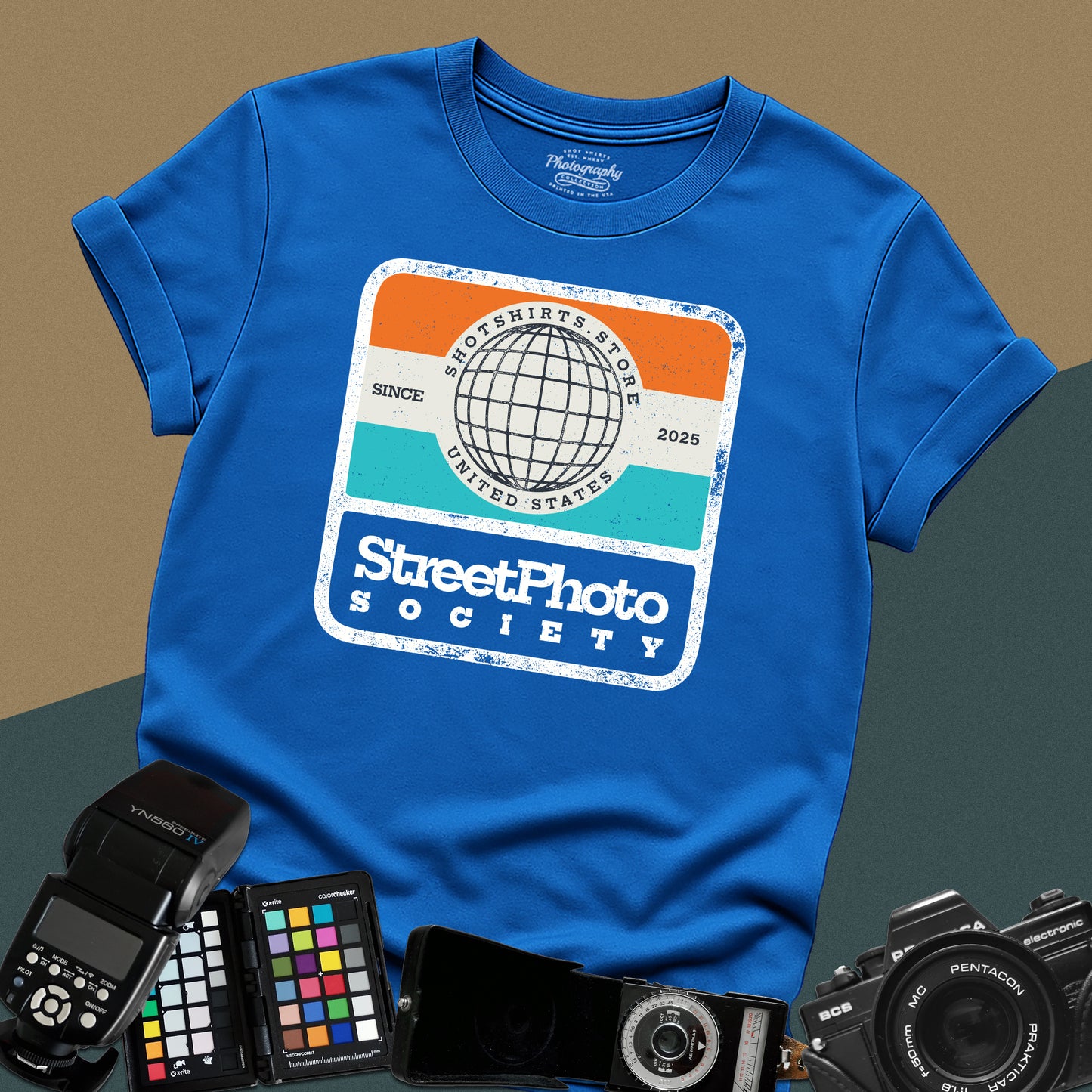 0117. Street Photography Society T-Shirt — For Street Photographers
