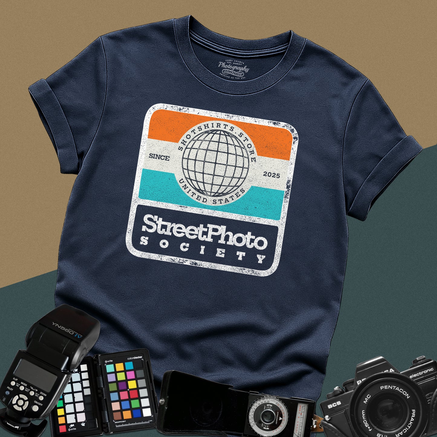 0117. Street Photography Society T-Shirt — For Street Photographers