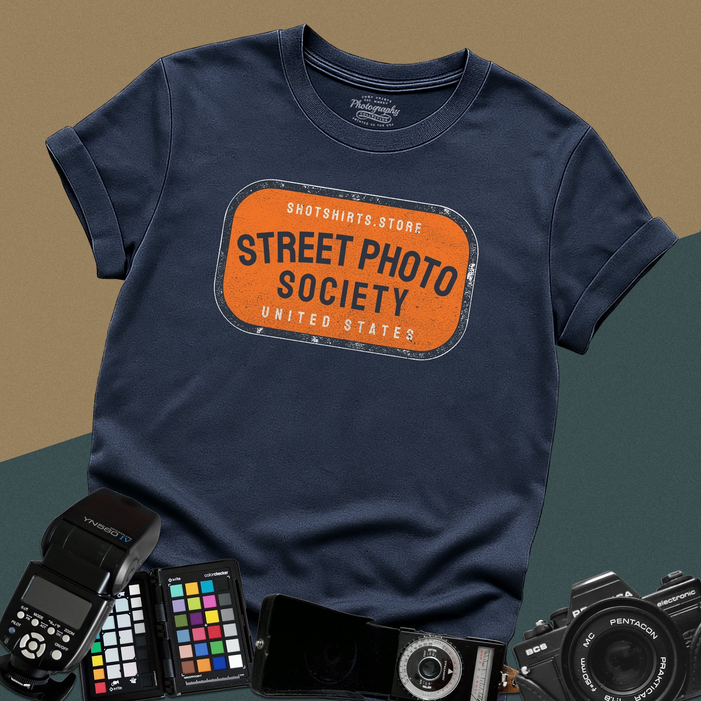 0121. Street Photography Society T-Shirt — For Street Photographers