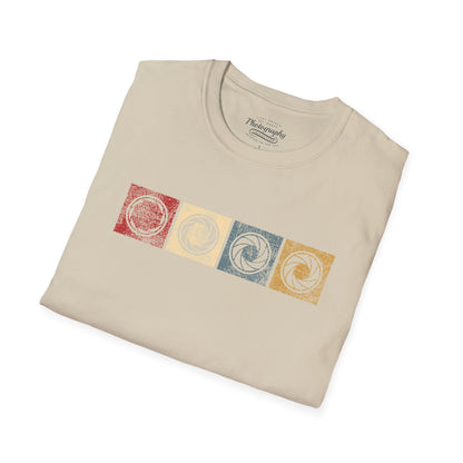 0038. Colorful Photography Apertures Unisex T-Shirt