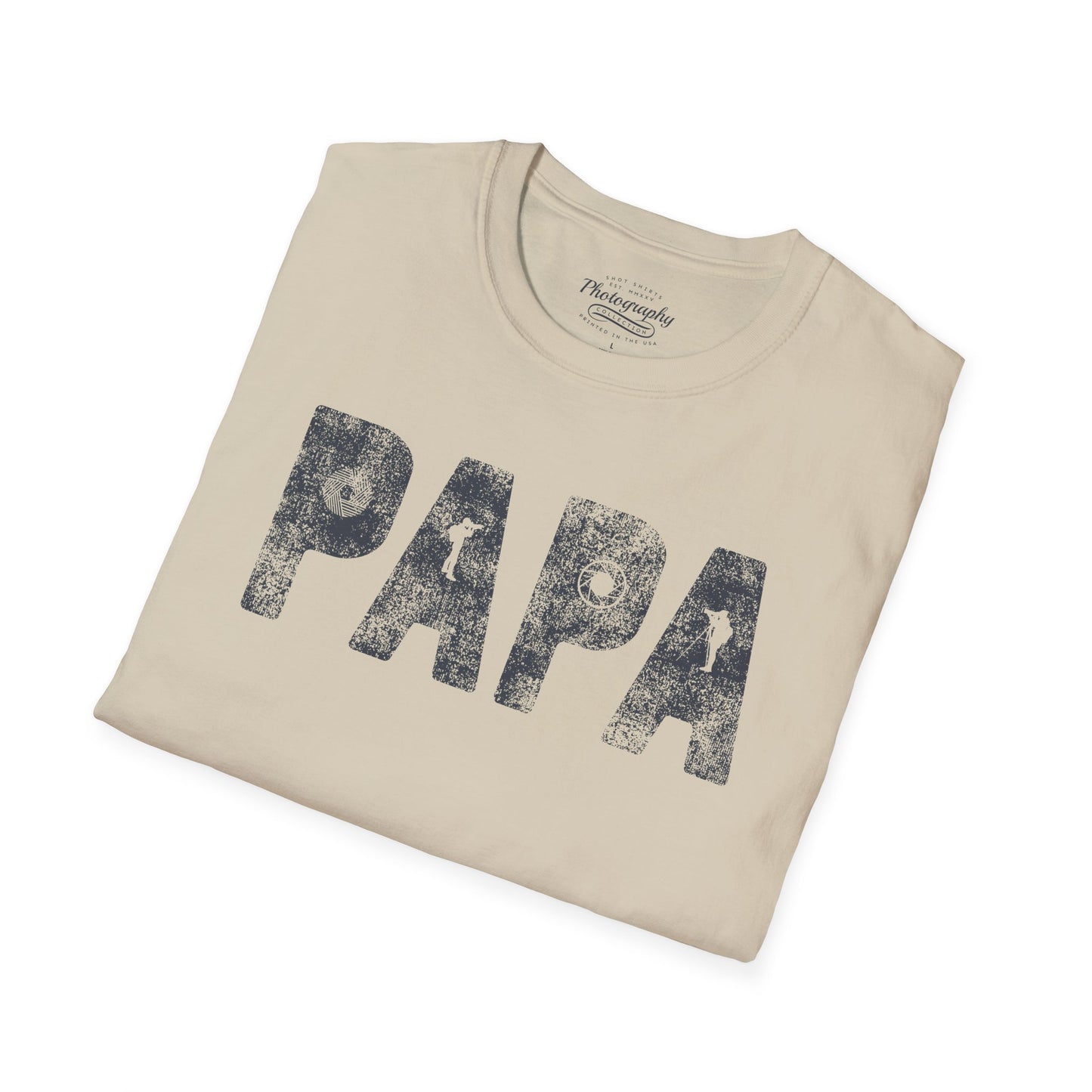 0033. Papa Photographer Unisex T-Shirt