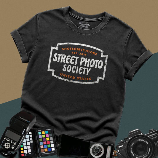 0122. Street Photography Society T-Shirt — For Street Photographers