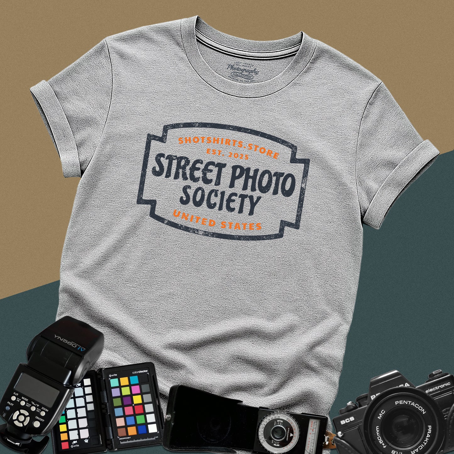 0122. Street Photography Society T-Shirt — For Street Photographers