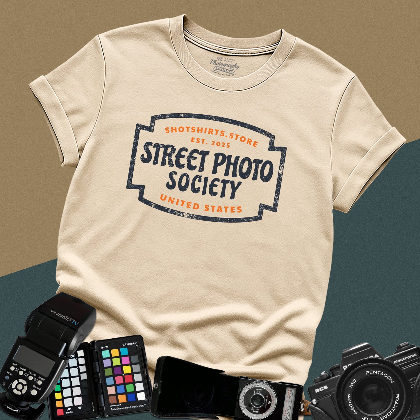 0122. Street Photography Society T-Shirt — For Street Photographers