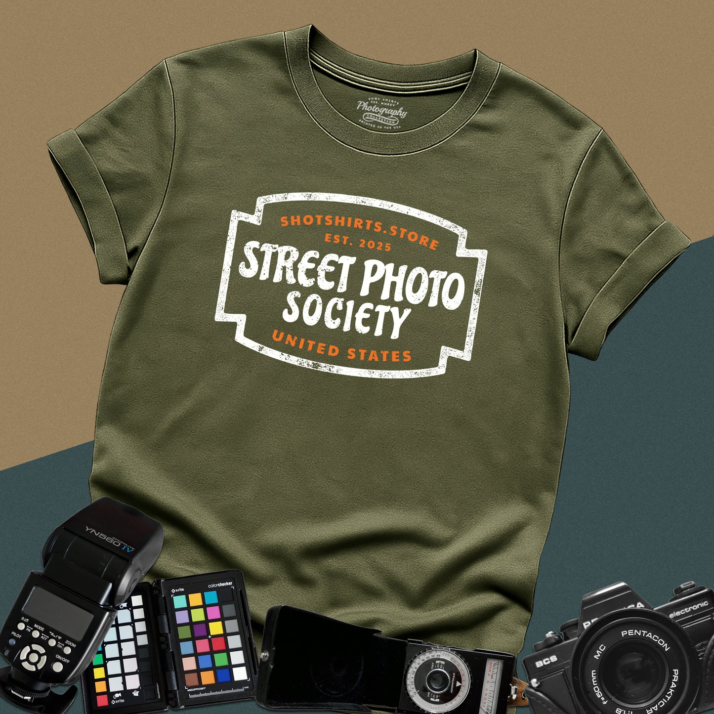 0122. Street Photography Society T-Shirt — For Street Photographers