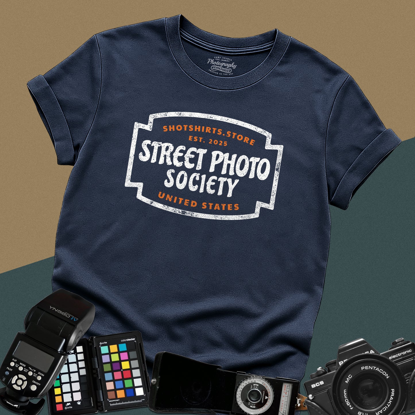 0122. Street Photography Society T-Shirt — For Street Photographers