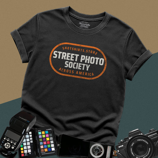 0123. Street Photography Society T-Shirt — For Street Photographers