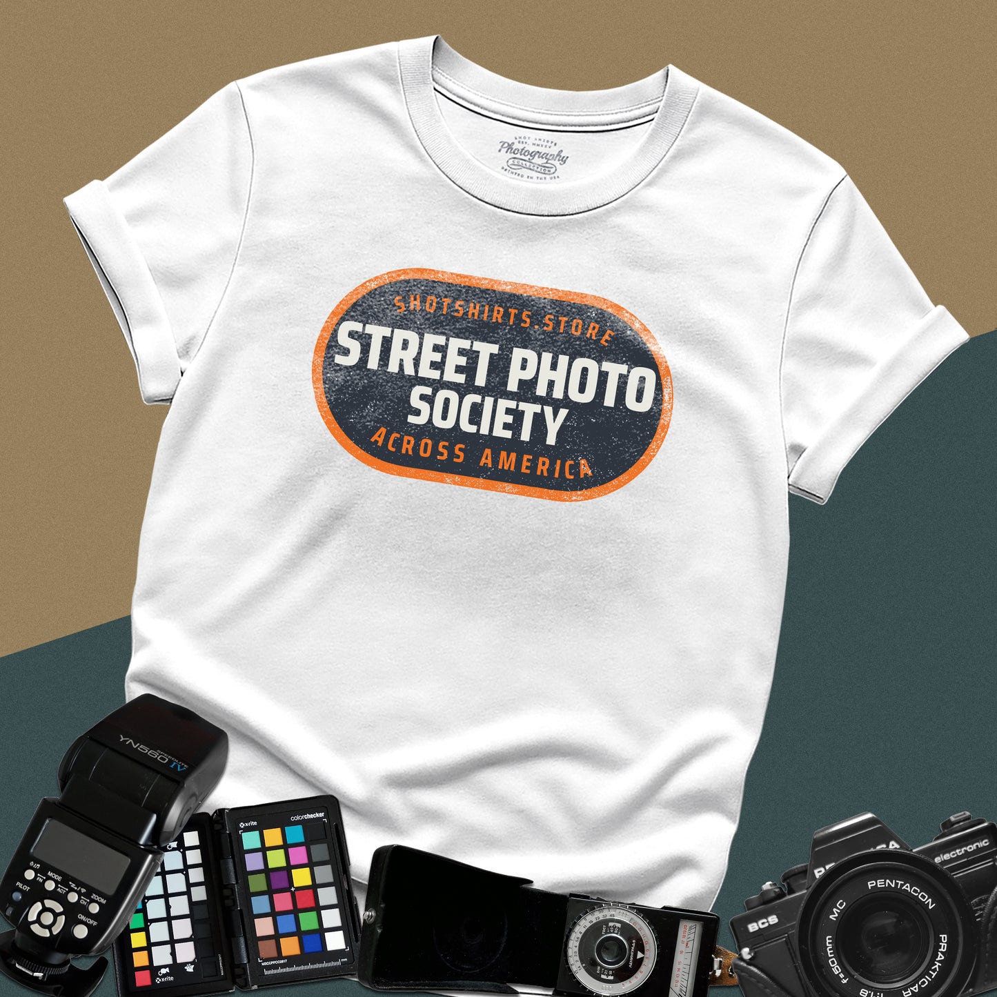 0123. Street Photography Society T-Shirt — For Street Photographers