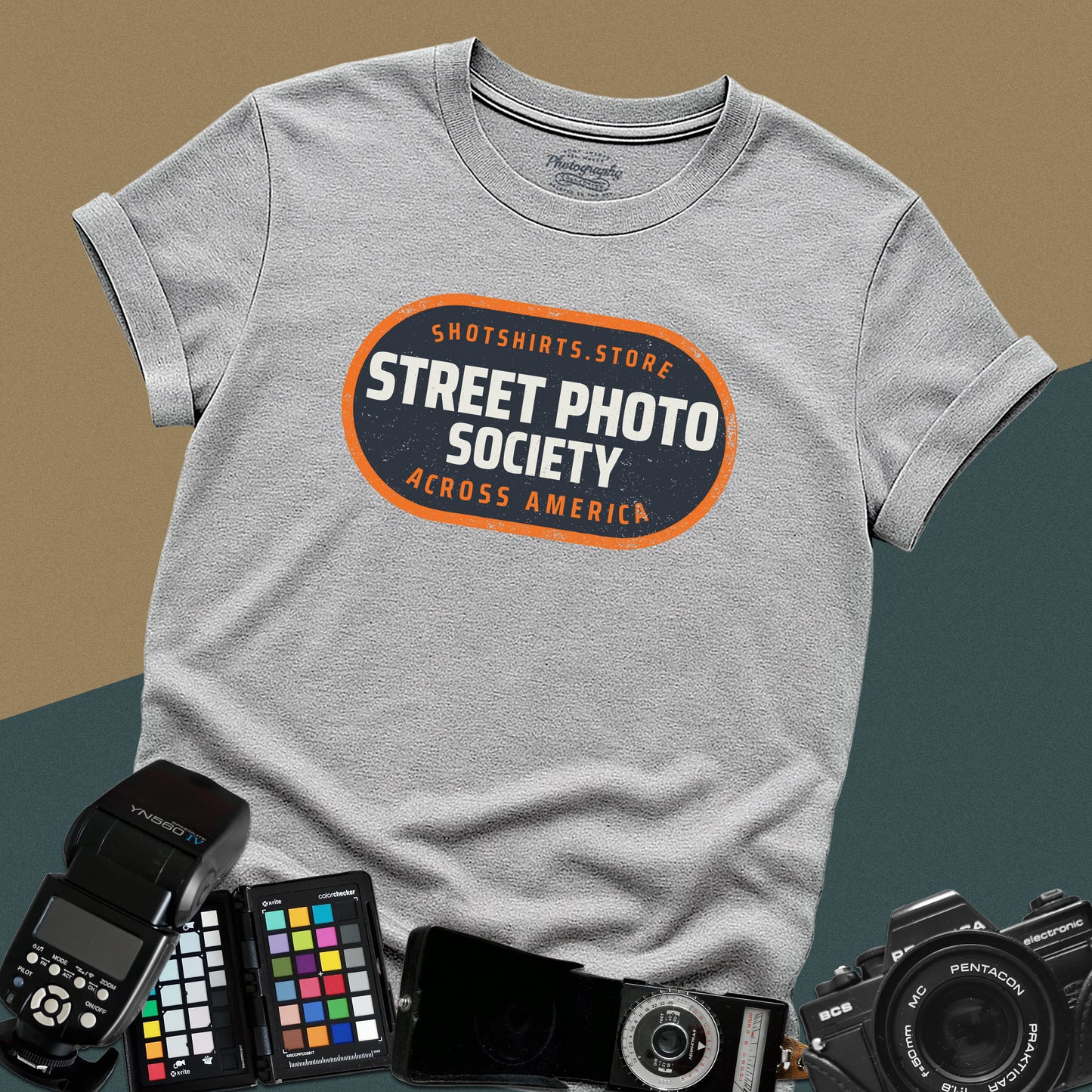 0123. Street Photography Society T-Shirt — For Street Photographers