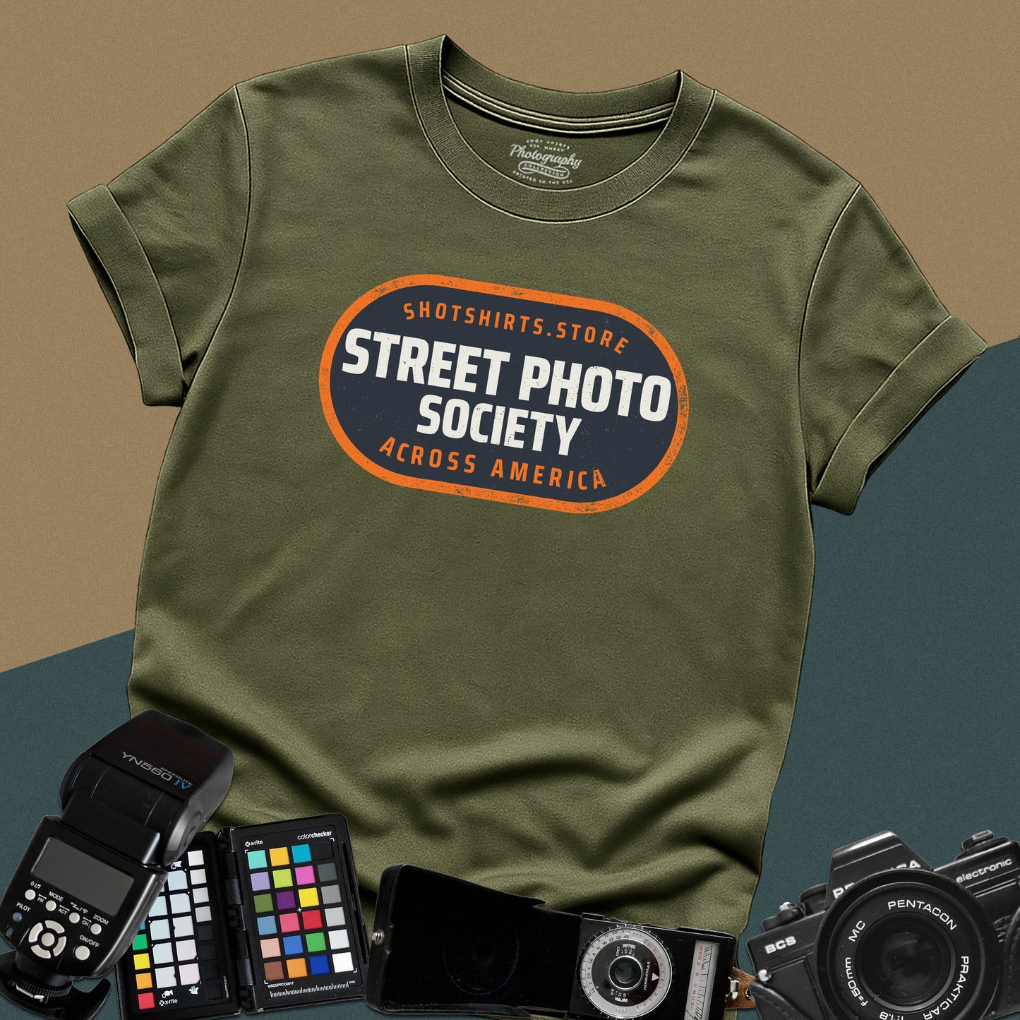 0123. Street Photography Society T-Shirt — For Street Photographers
