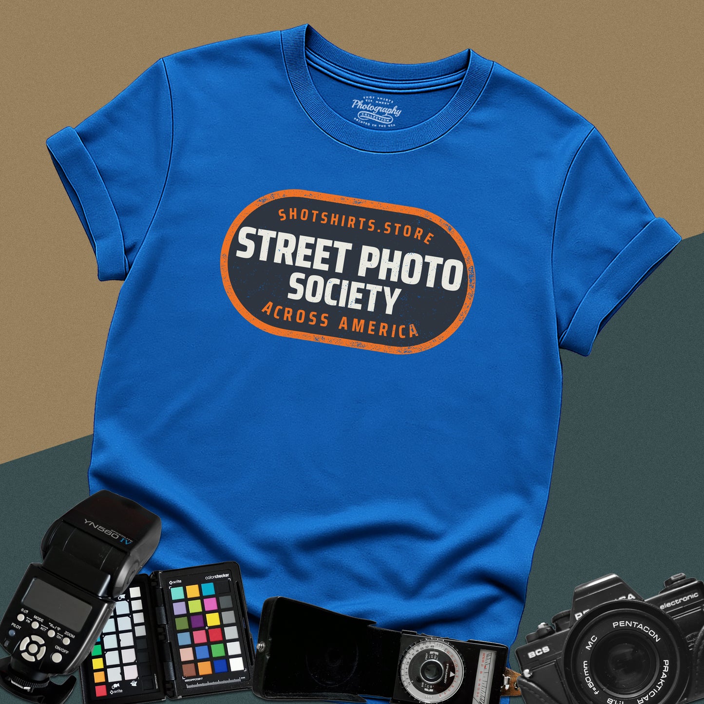 0123. Street Photography Society T-Shirt — For Street Photographers