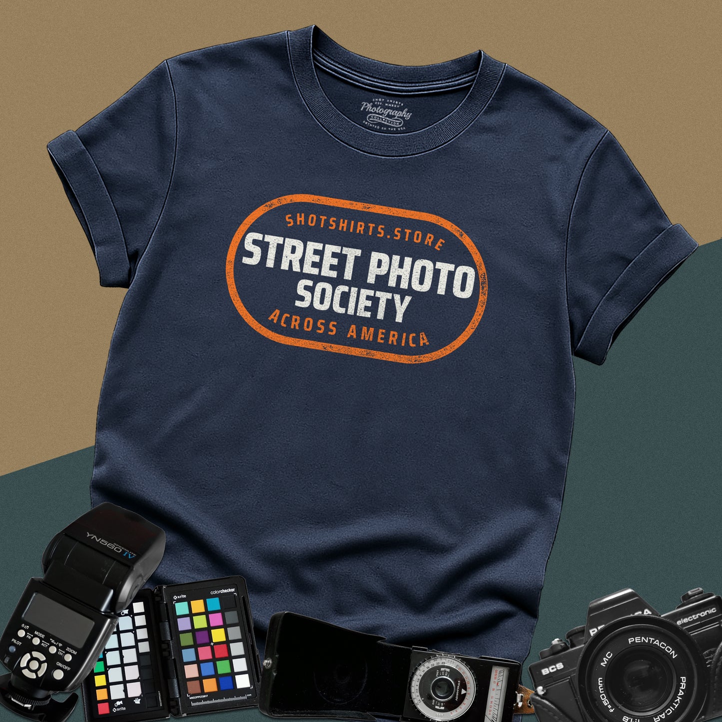 0123. Street Photography Society T-Shirt — For Street Photographers