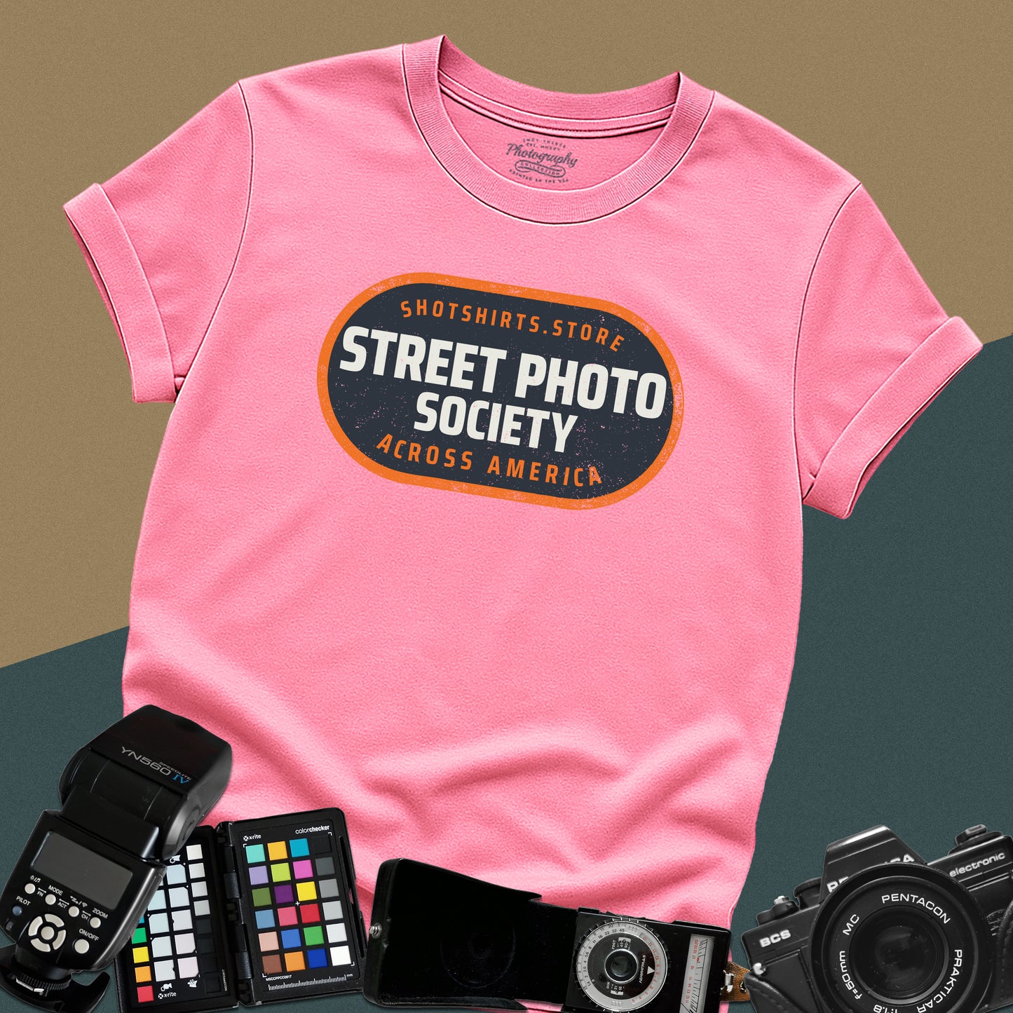 0123. Street Photography Society T-Shirt — For Street Photographers