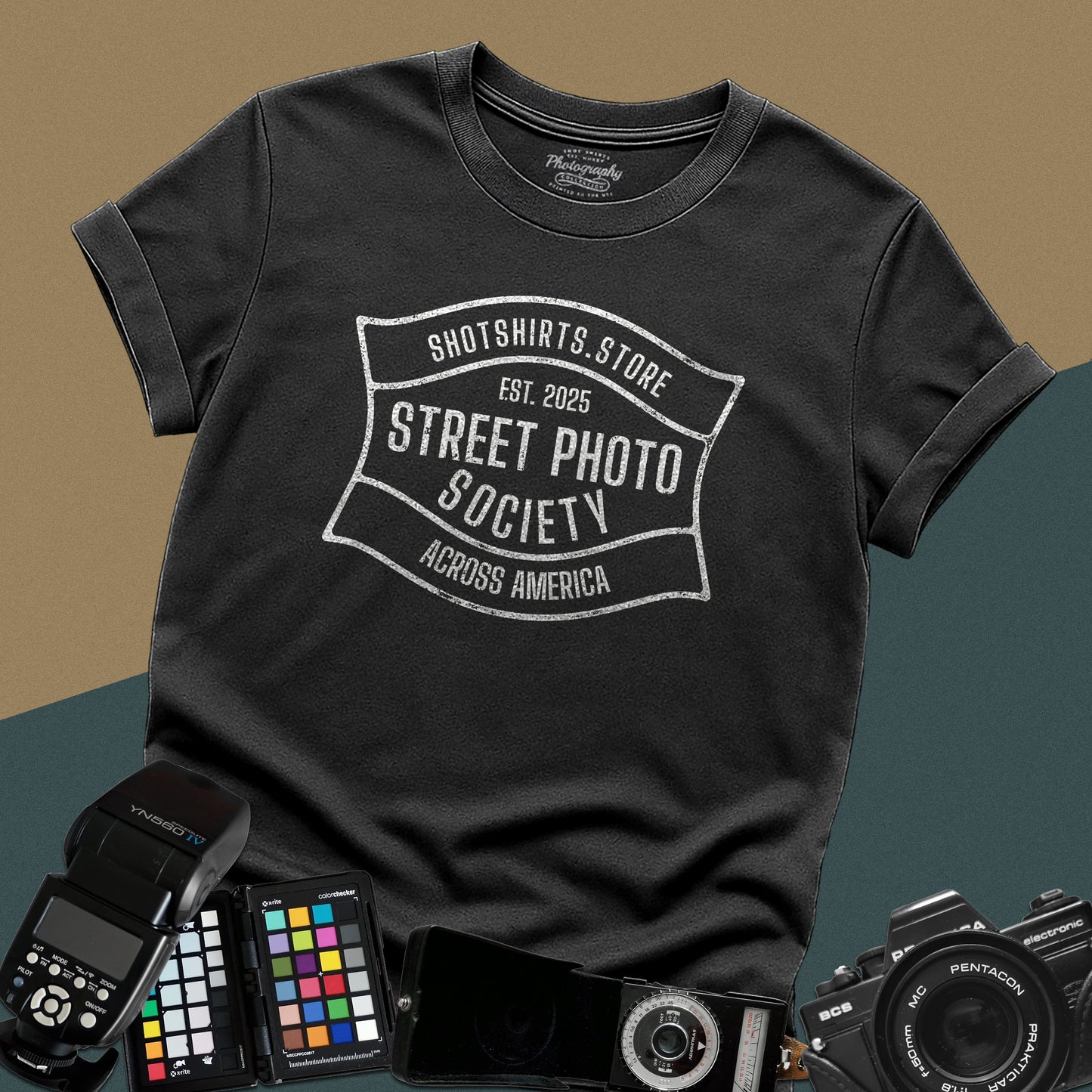 0124. Street Photography Society T-Shirt — For Street Photographers