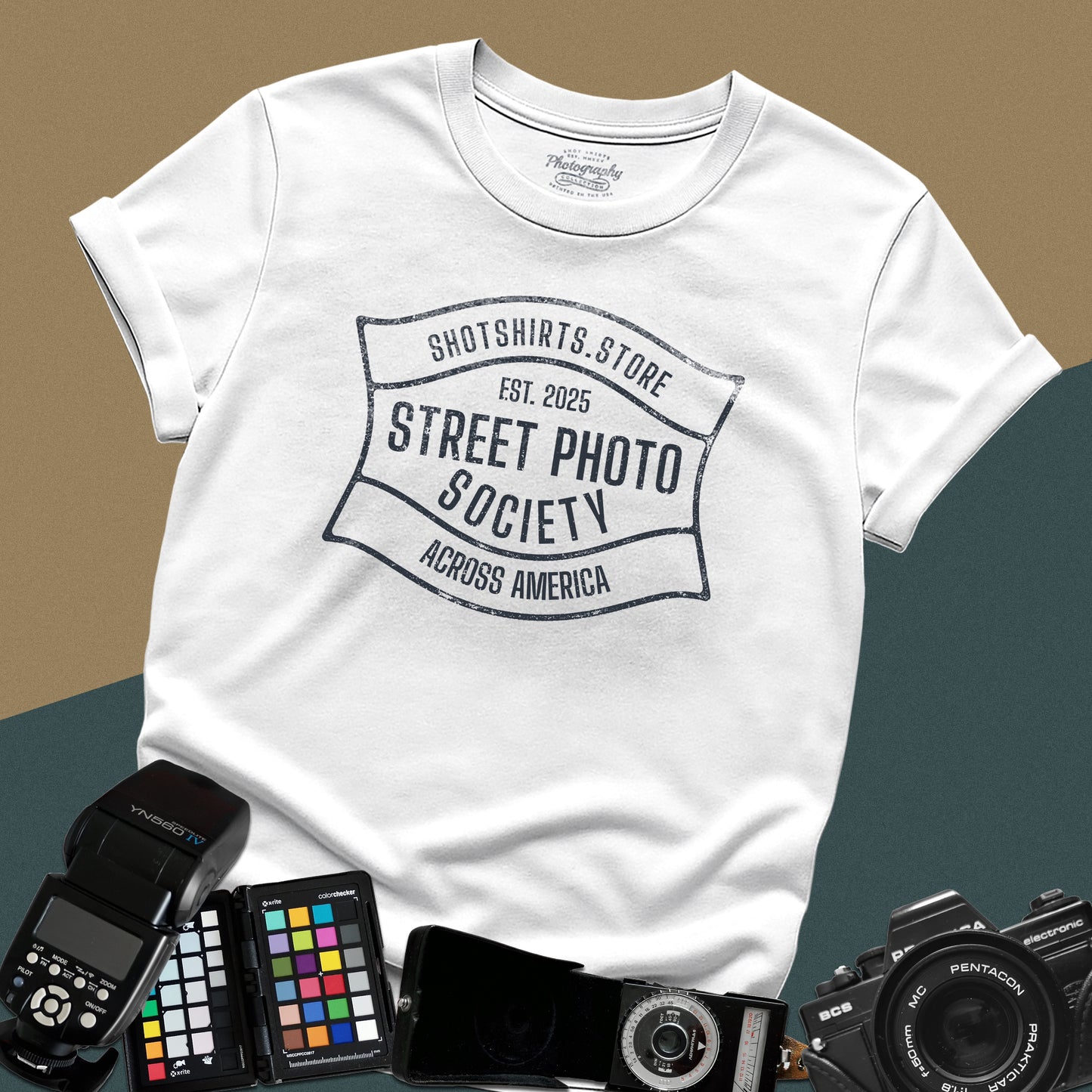 0124. Street Photography Society T-Shirt — For Street Photographers