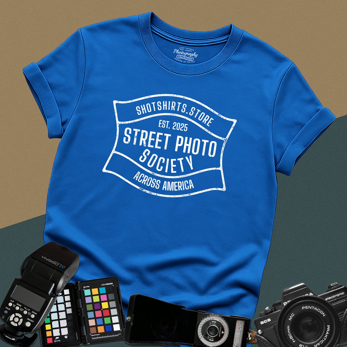 0124. Street Photography Society T-Shirt — For Street Photographers