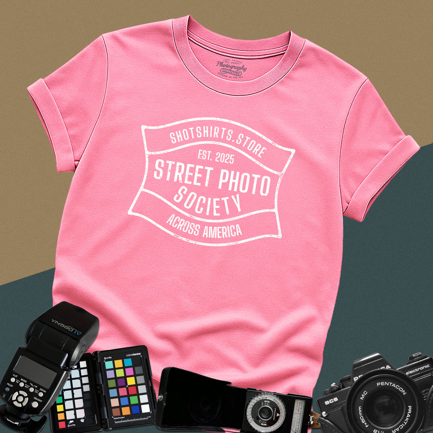 0124. Street Photography Society T-Shirt — For Street Photographers