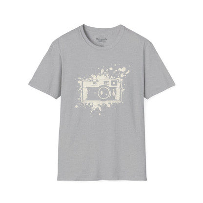 0019. Watercolor Painted Photo Camera Unisex T-Shirt