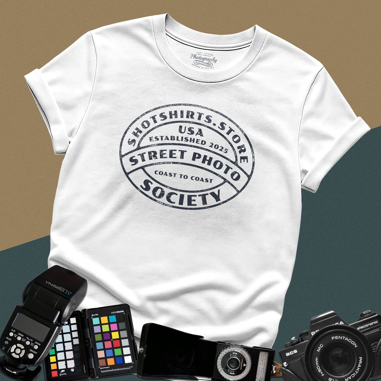 0125. Street Photography Society T-Shirt — For Street Photographers