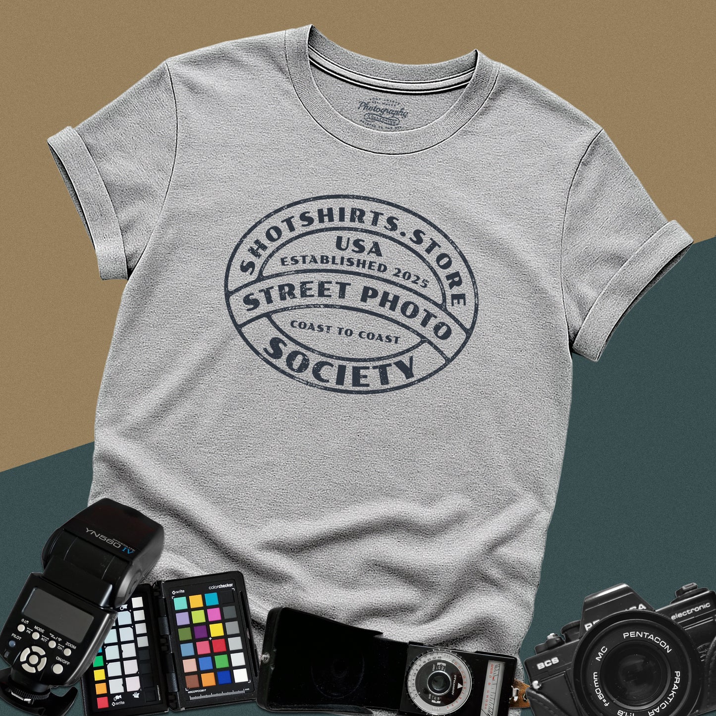 0125. Street Photography Society T-Shirt — For Street Photographers