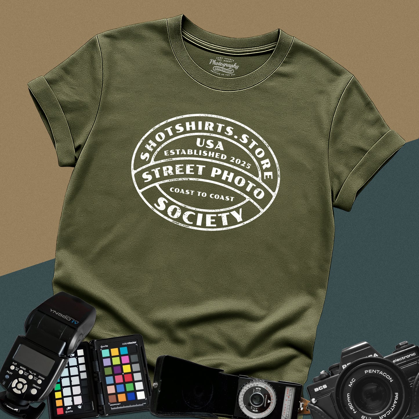 0125. Street Photography Society T-Shirt — For Street Photographers