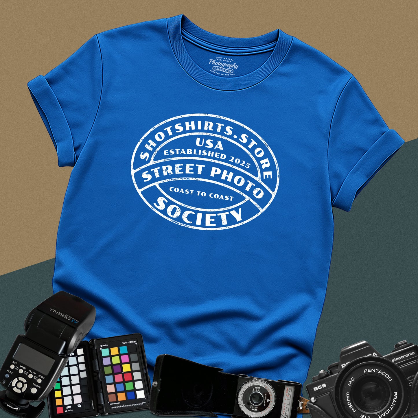 0125. Street Photography Society T-Shirt — For Street Photographers