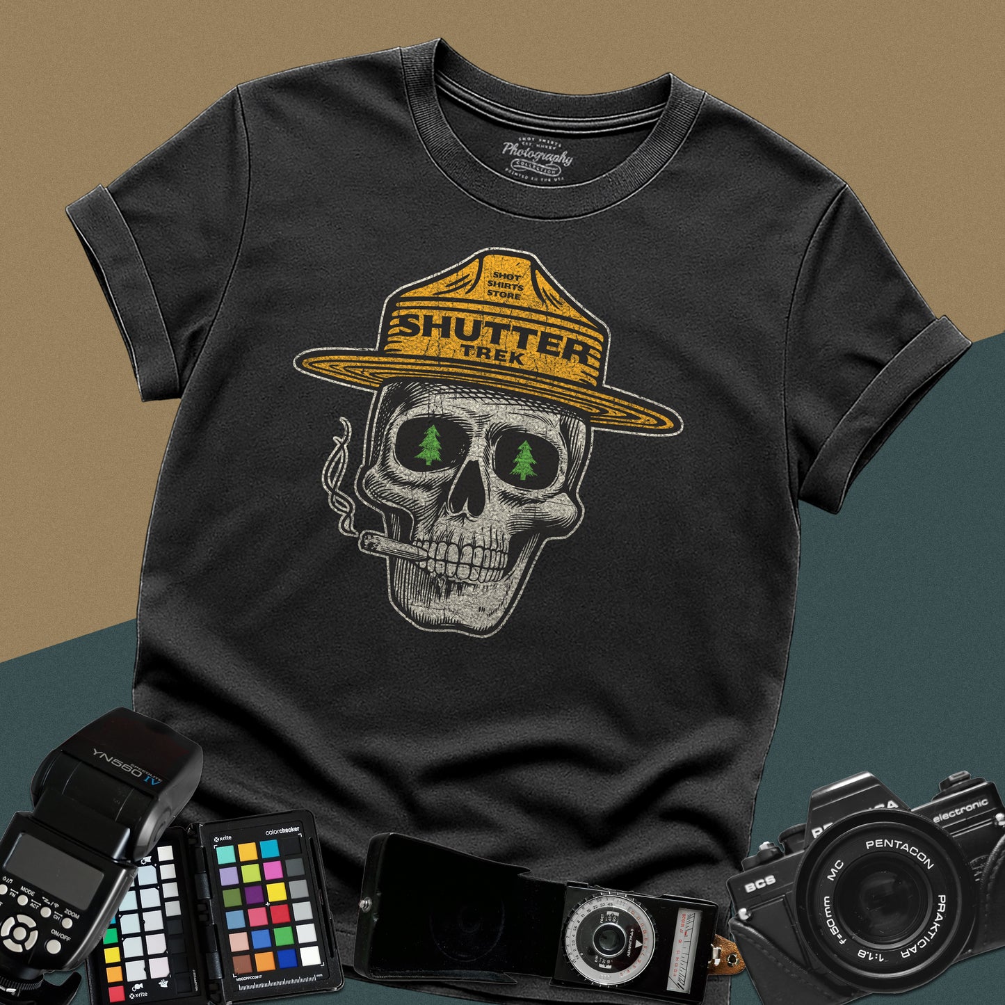 0127. Photo Trail · Landscape Photography T-Shirt