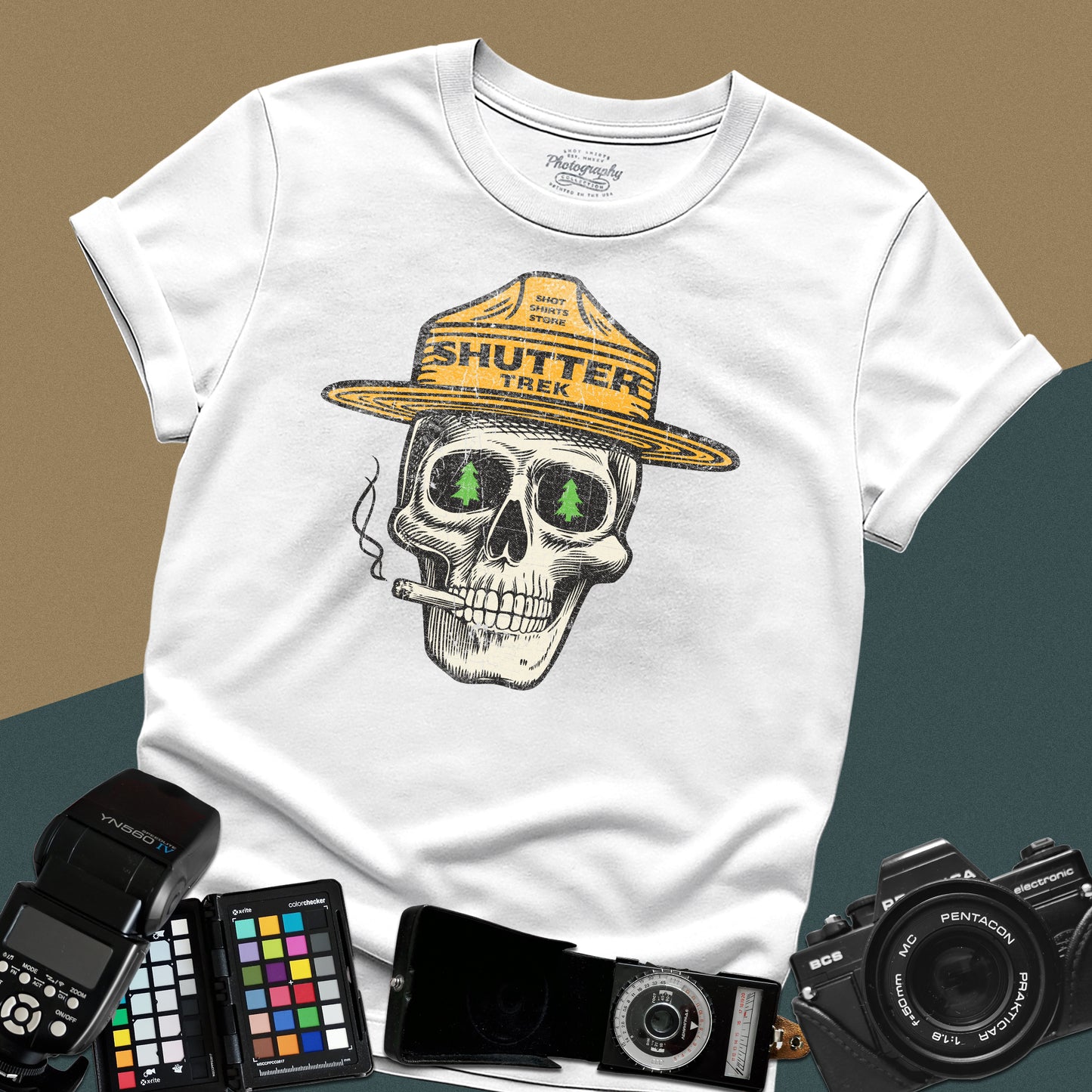 0127. Photo Trail · Landscape Photography T-Shirt