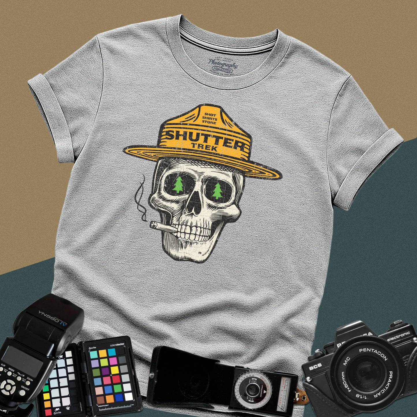 0127. Photo Trail · Landscape Photography T-Shirt