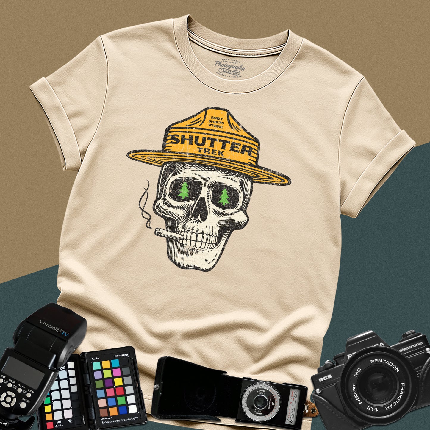 0127. Photo Trail · Landscape Photography T-Shirt