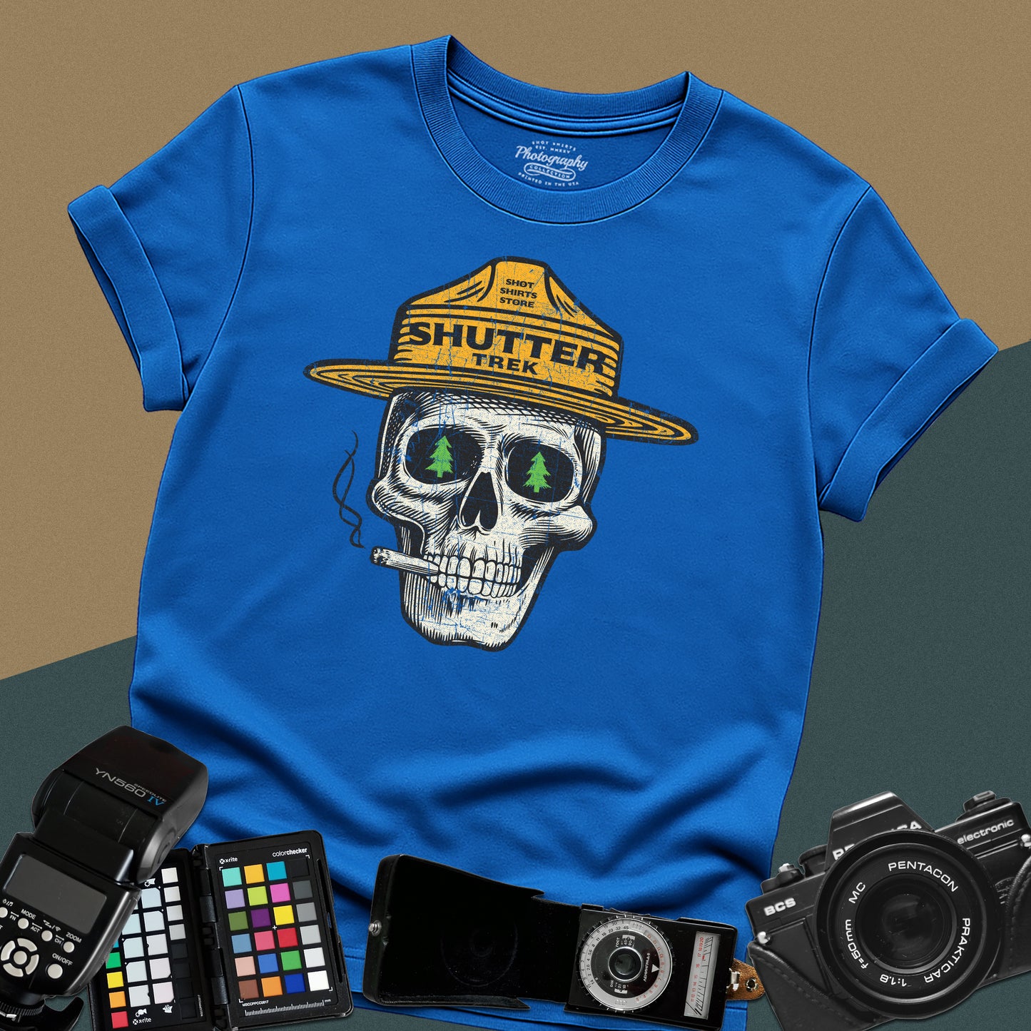 0127. Photo Trail · Landscape Photography T-Shirt