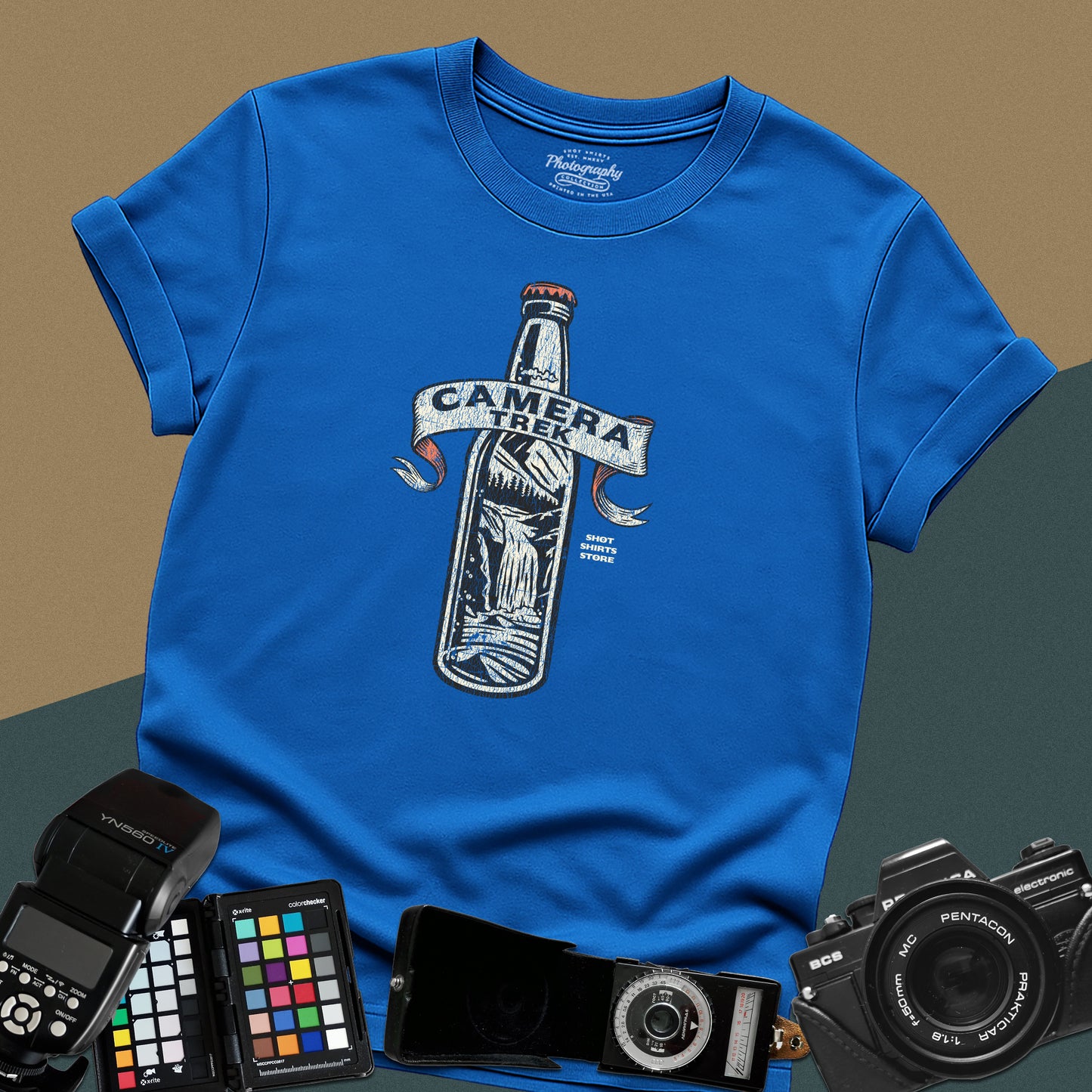 0128. Photo Trail · Landscape Photography T-Shirt