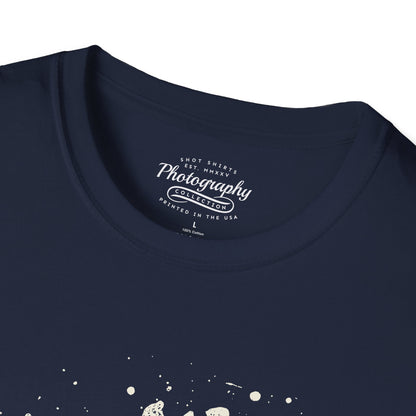 0019. Watercolor Painted Photo Camera Unisex T-Shirt